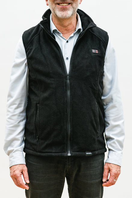 Asia 1 - Gilet chauffant polaire unisexe