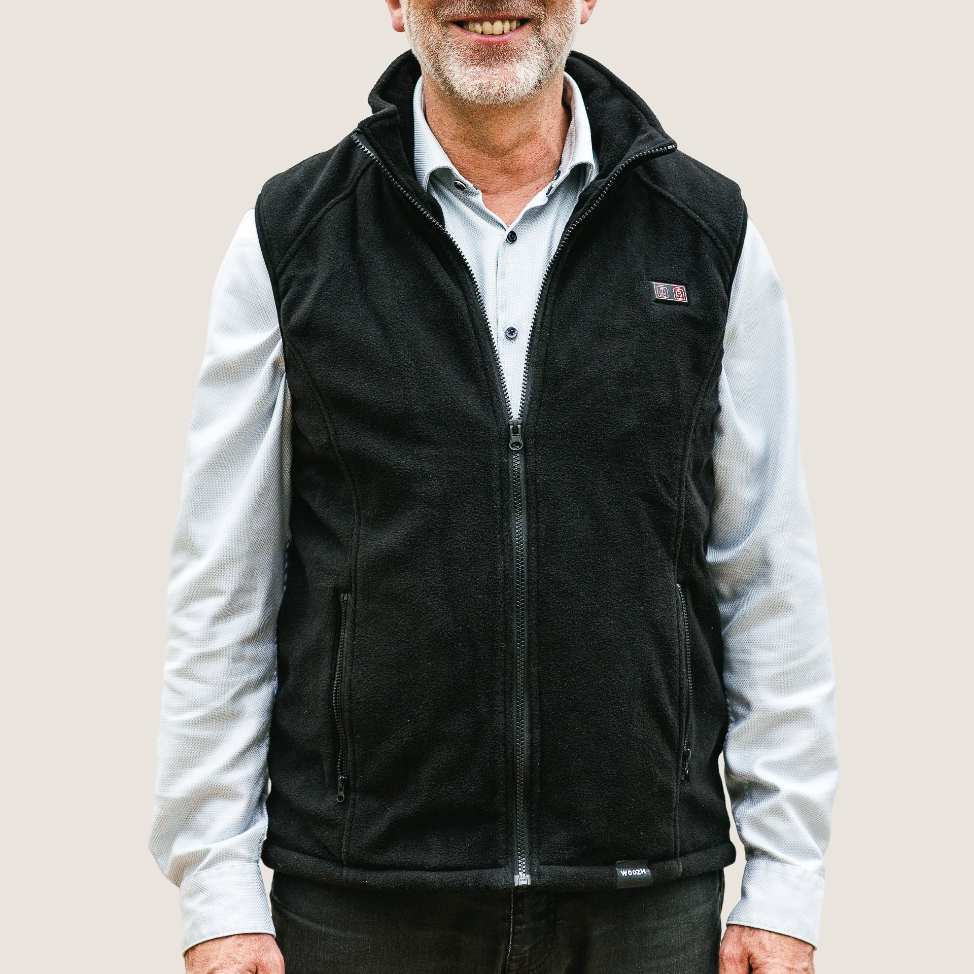 Asia 1 - Gilet chauffant polaire unisexe