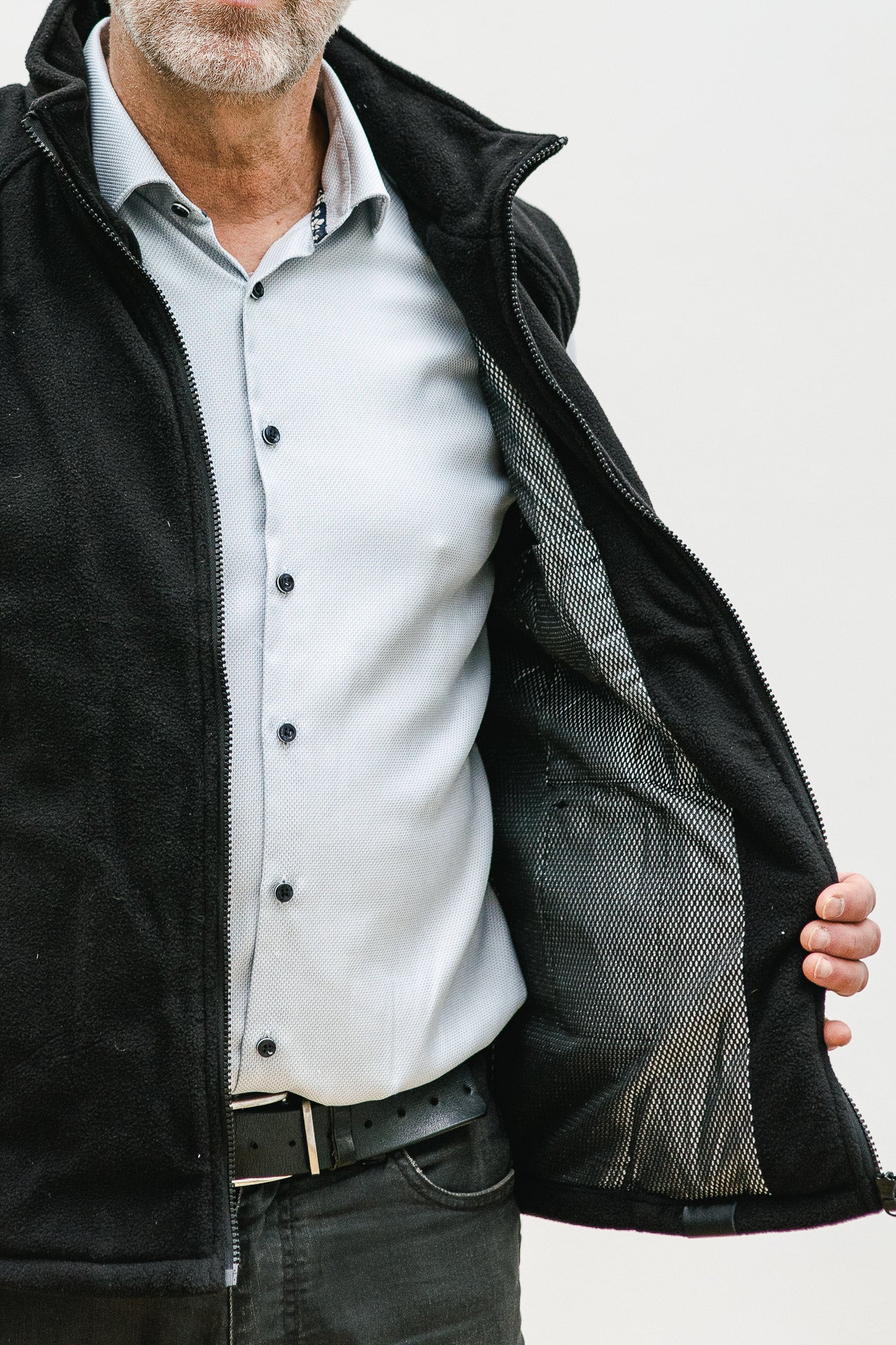 Asia 1 - Gilet chauffant polaire unisexe