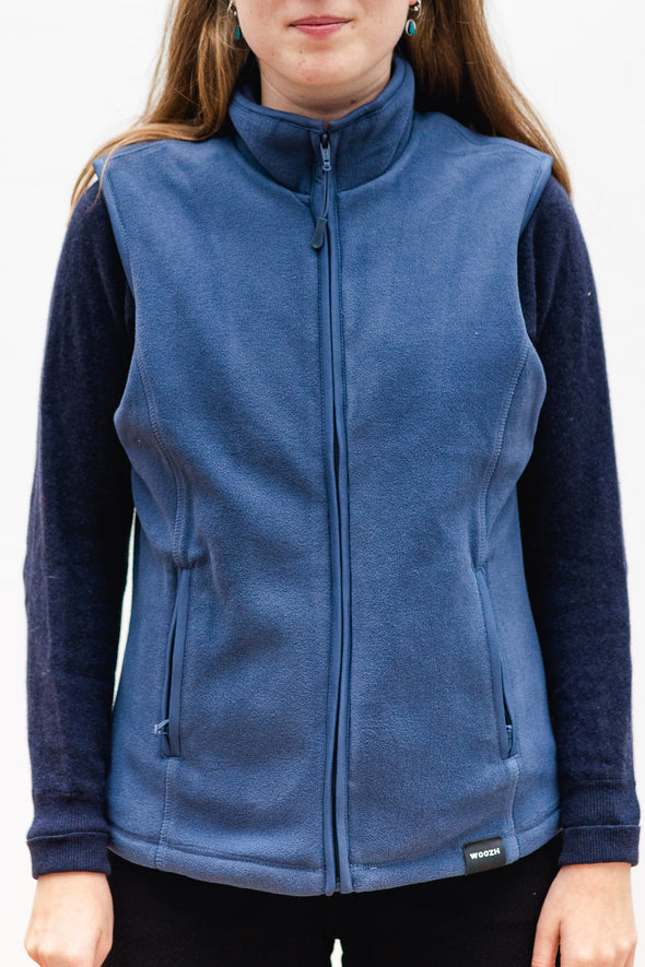WoozWomen - Gilet chauffant féminin en micropolaire - Local