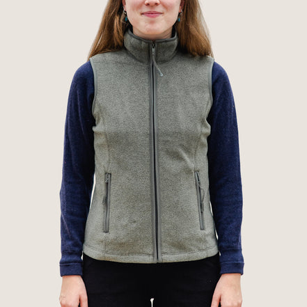 WoozWomen - Gilet chauffant féminin en micropolaire - Local