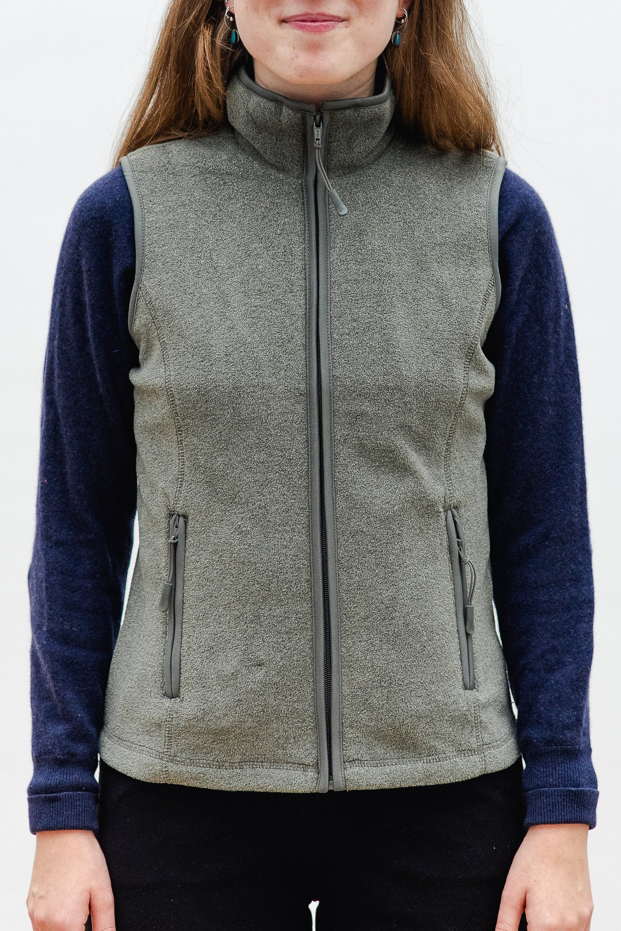 WoozWomen - Gilet chauffant féminin en micropolaire - Local