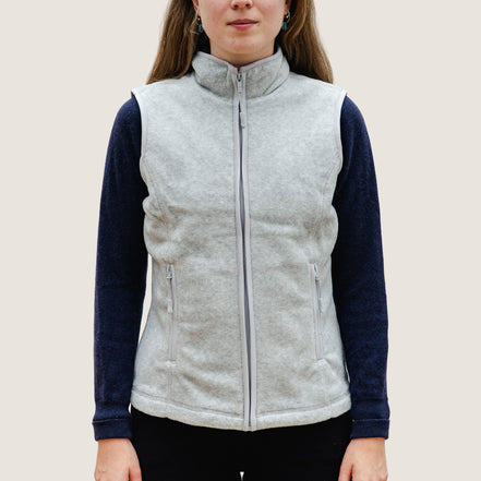 WoozWomen - Gilet chauffant féminin en micropolaire - Local