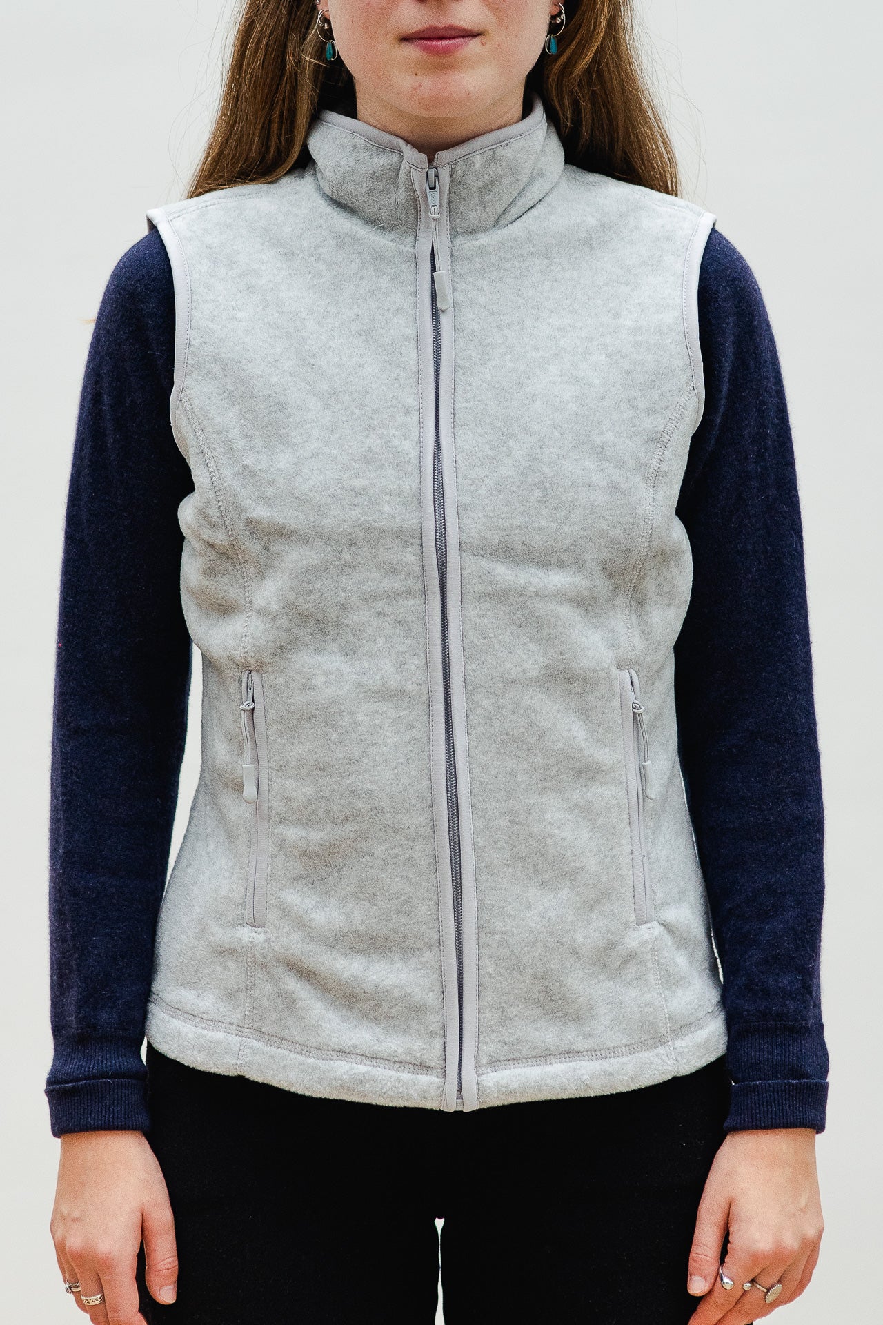 WoozWomen - Gilet chauffant féminin en micropolaire - Local