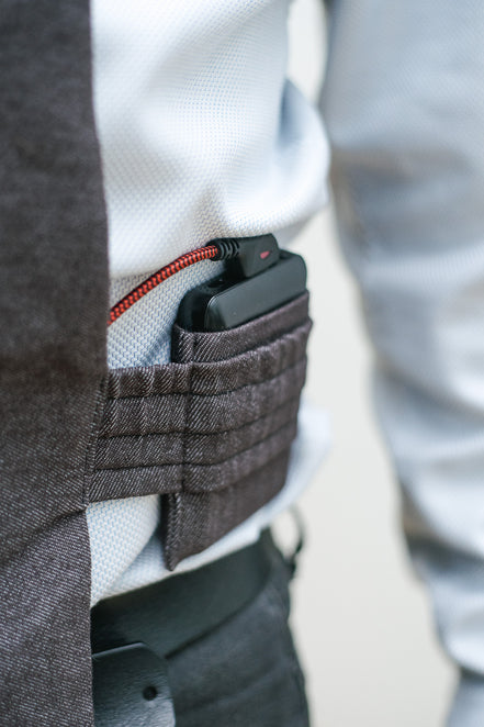 Warm 001 - Bretelles chauffantes - entièrement Local