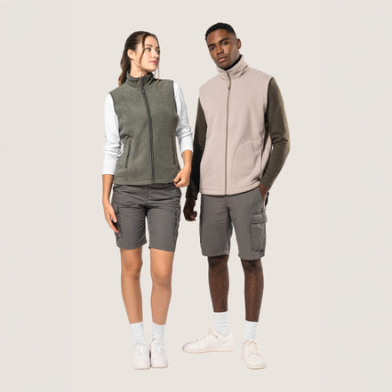 WoozWomen - Gilet chauffant féminin en micropolaire - Local